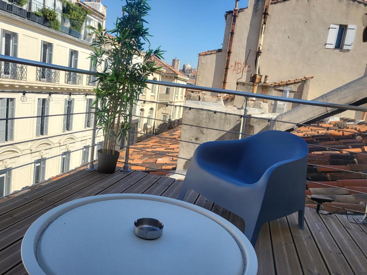 Appartement Avec Son Toit Terrasse, En Plein Coeur De Marseille Exterior photo
